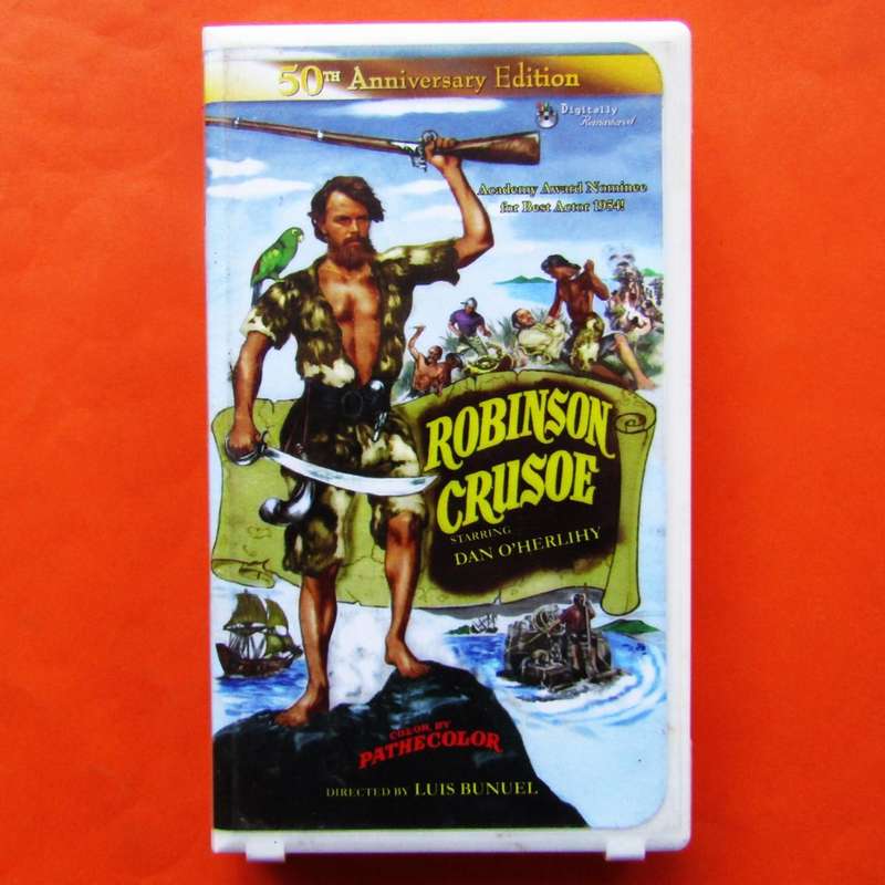 Robinson Crusoe - 50th Anniversary Edition - Movie VHS Tape (2004)