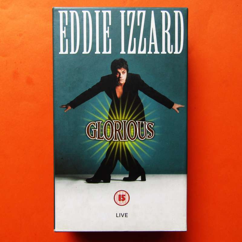 Eddie Izzard: Glorious - Boxed VHS Tape (1997)