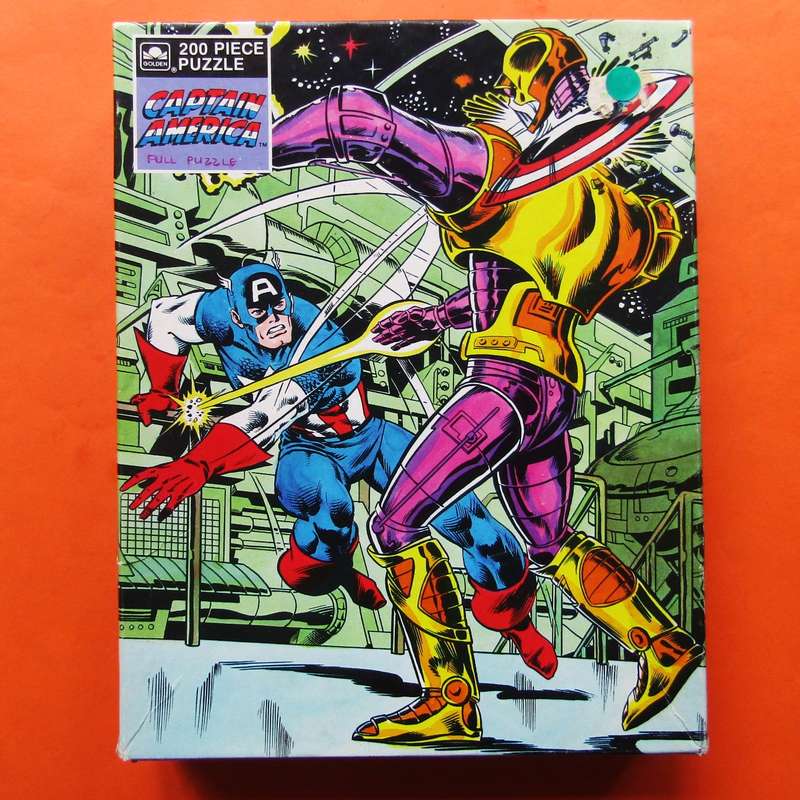 1988 Captain America Jigsaw Puzzle