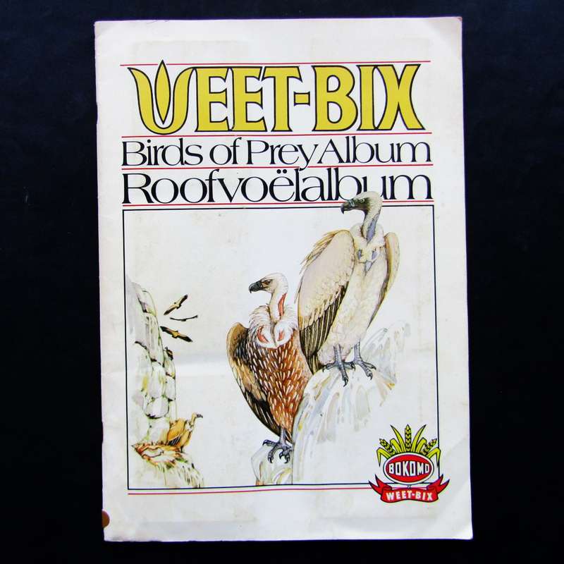 Old Birds of Prey Sticker Card Album