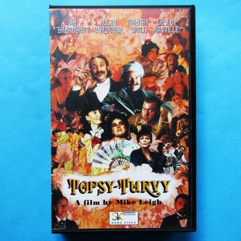 Topsy-Turvy - Movie VHS Tape (2000)