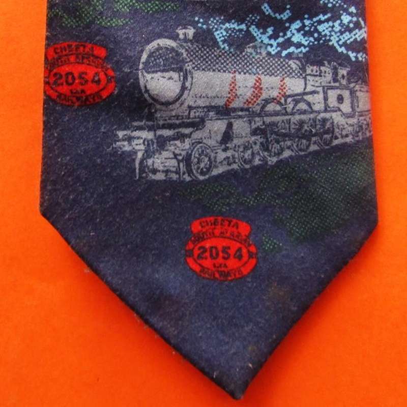 Old SAR Railways Locomotive Neck Tie