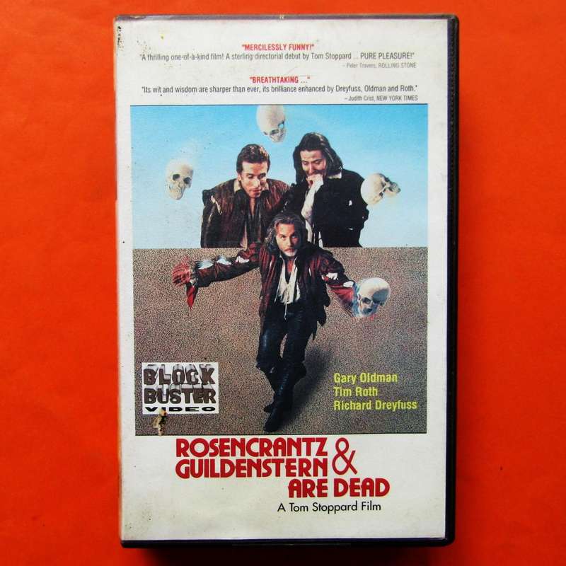 Rosencrantz & Guildenstern Are Dead - Movie VHS Tape (1990)