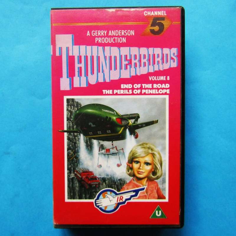 Thunderbirds - SciFi TV Series VHS Tape (1987)