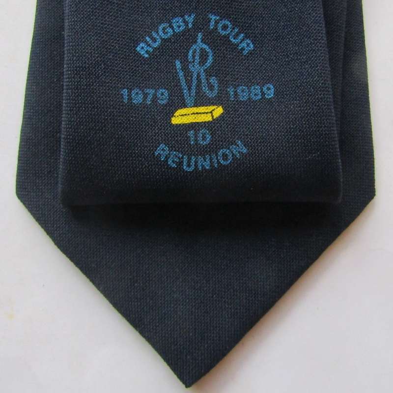 1989 Reunion Rugby Tour Neck Tie