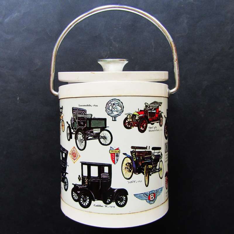 Vintage Automobiles Ice Bucket