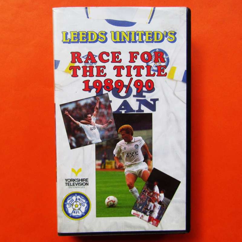 Leeds United - Race for the Title 1989/90 - VHS Video Tape