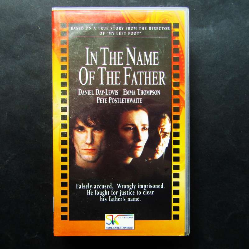 In the Name of the Father - Daniel Day Lewis - Movie VHS Tape (1994)
