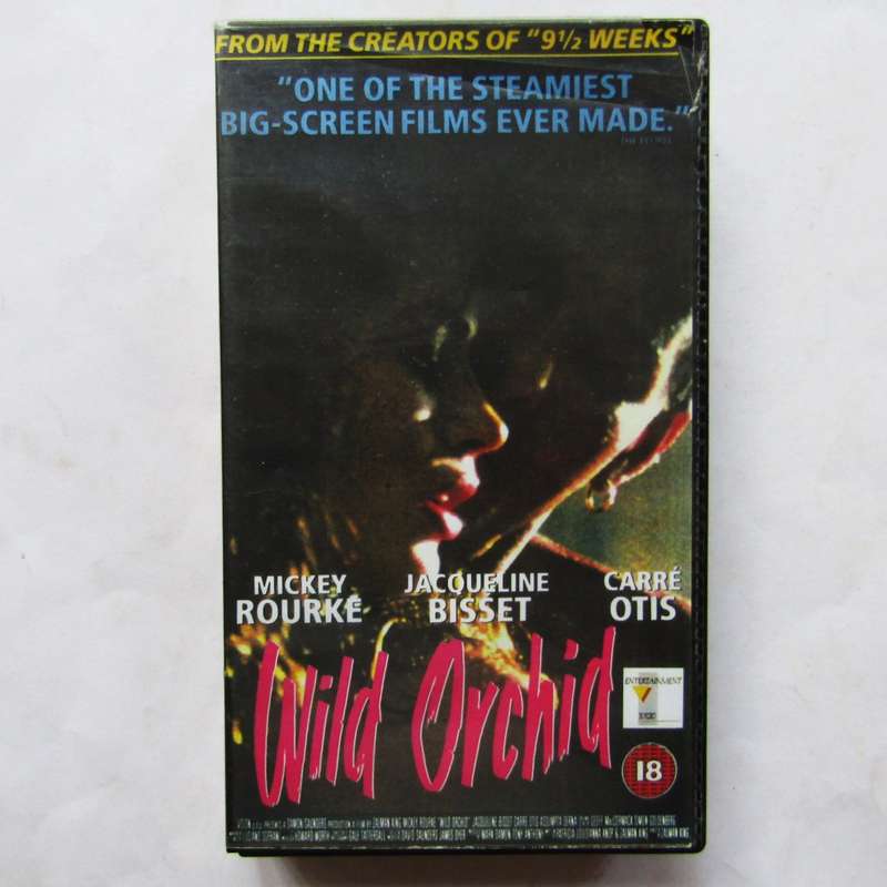 Wild Orchid - Mickey Rourke - Movie VHS Tape (1993)