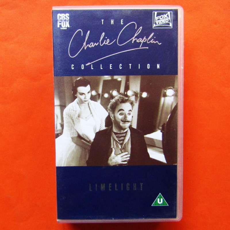 Limelight - Charlie Chaplin - Movie VHS Tape (1993)