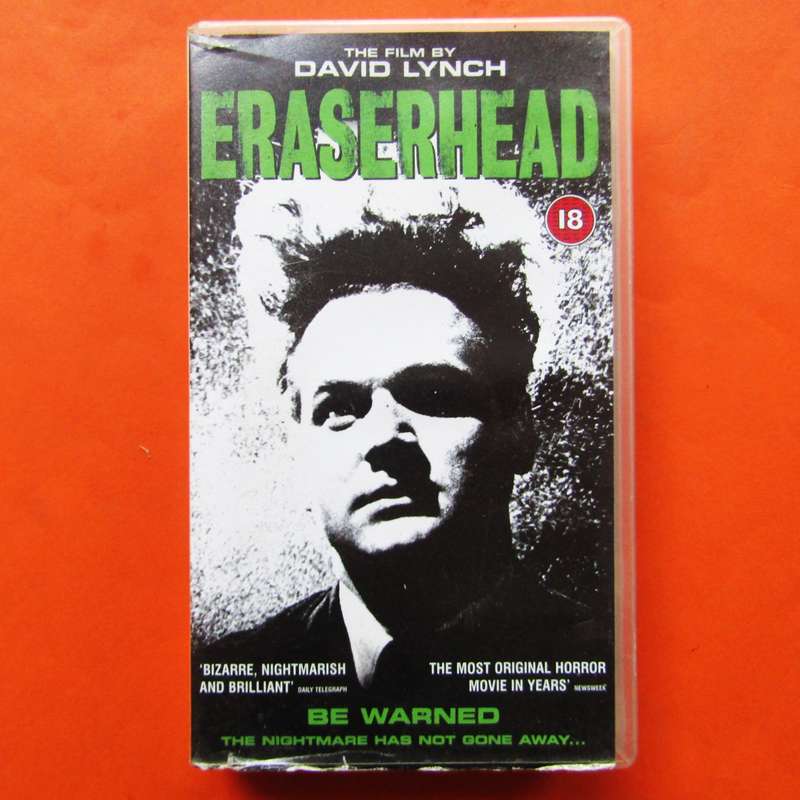 Eraserhead - David Lynch - Horror Movie VHS Tape (1999)