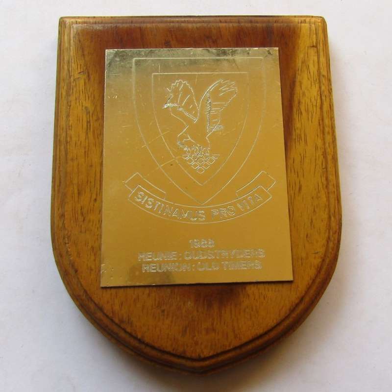 1988 SAAF Station Voortrekkerhoogte Wall Plaque