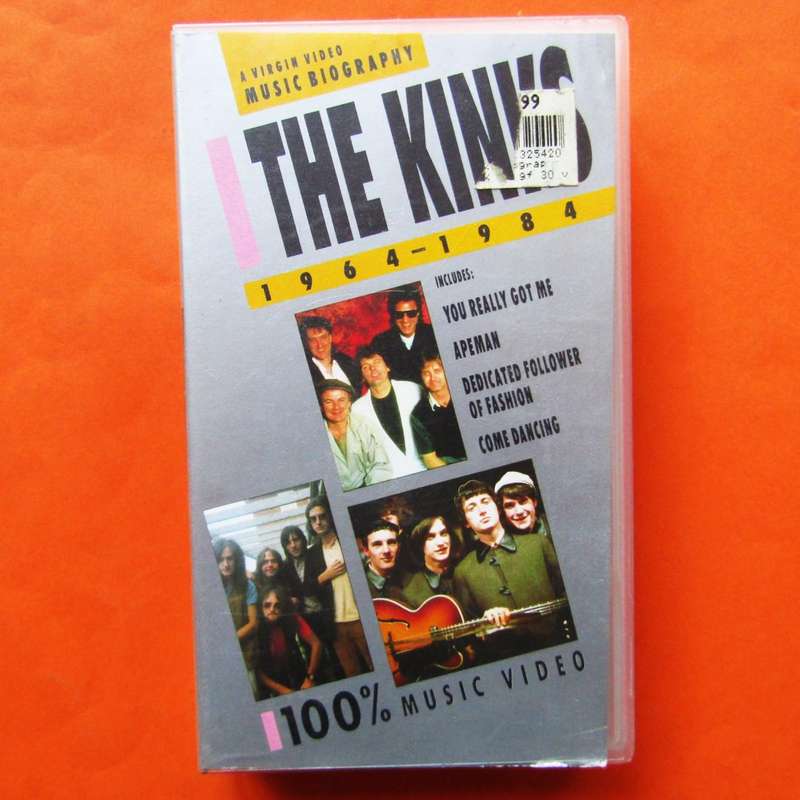 The Kinks - Music Biography - VHS Video Tape (1985)
