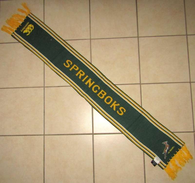 Old Canterbury Springbok Rugby Scarf