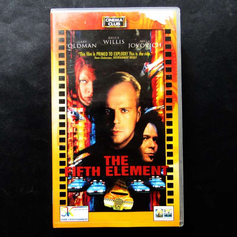 The Fifth Element - Bruce Willis - Movie VHS Tape (1997)