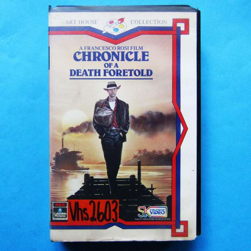 Chronicle of a Death Foretold - Movie VHS Tape (1990)