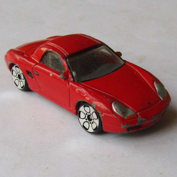 Old RealToy Porsche Boxster 1/58 Car