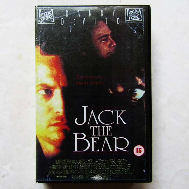Jack the Bear - Danny DeVito - Movie VHS Tape (1993)