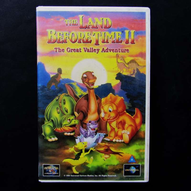 The Land Before Time II - VHS Video Tape (1988)
