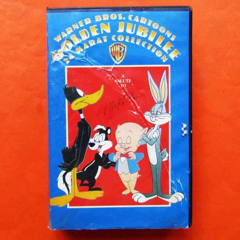 Warner Bros. Cartoons Golden Jubilee - VHS Video Tape (1985)