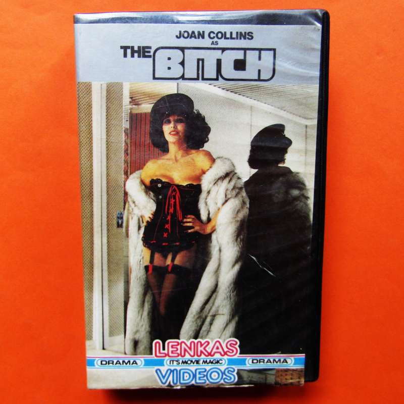 The Bitch - Joan Collins - Movie VHS Tape (1983)