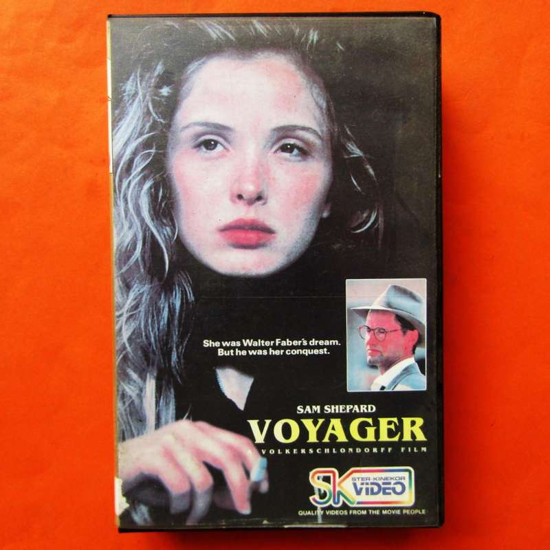 Voyager - Sam Shepard - Movie VHS Tape (1991)