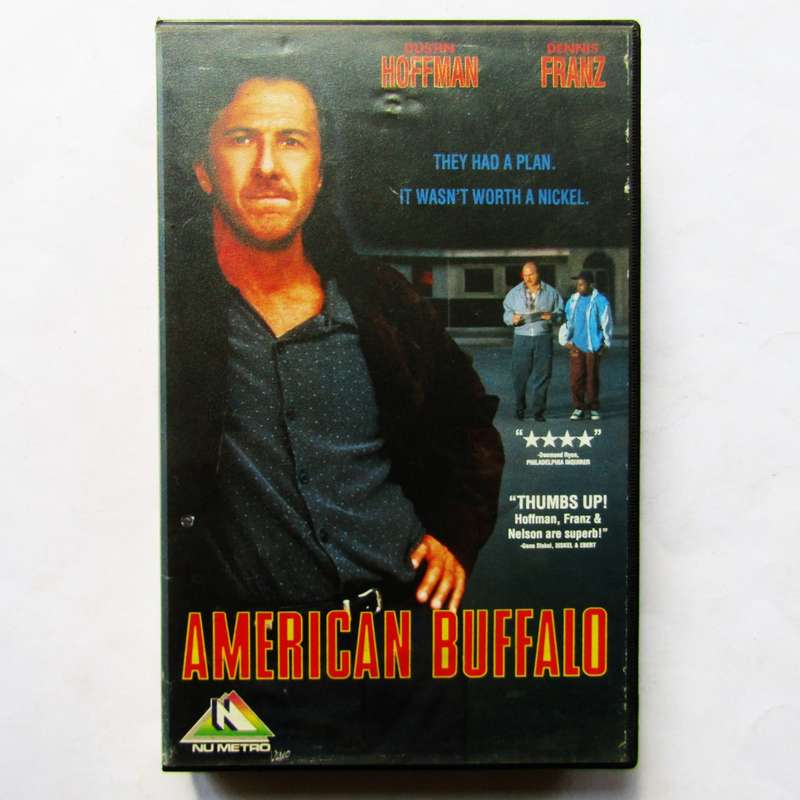 American Buffalo - Dustin Hoffman - Movie VHS Tape (1996)