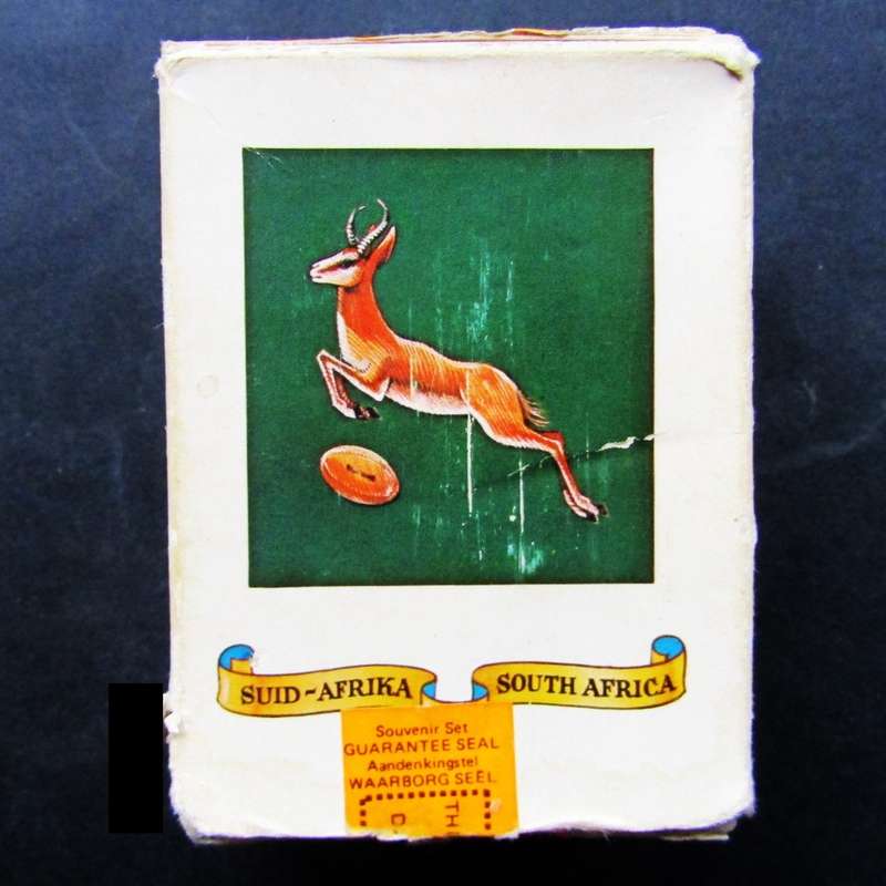 1980 Springboks vs British Lions - Double Pack of Rugby Cards