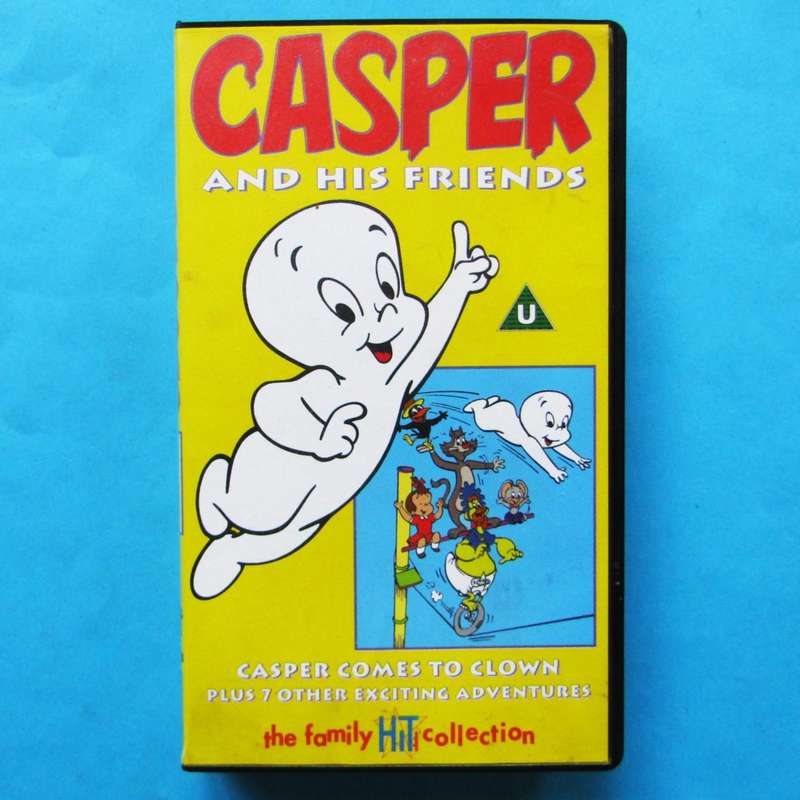 Casper and His Friends - VHS Video Tape (1993)