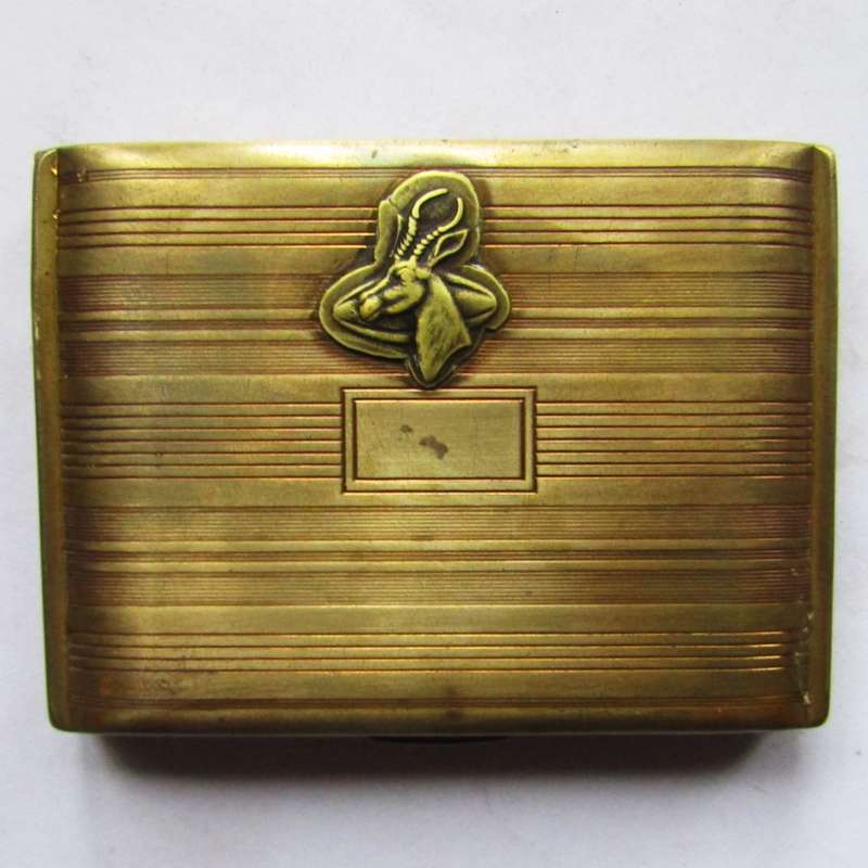 Vintage Springbok Rugby Cigarette Case - Made in New York