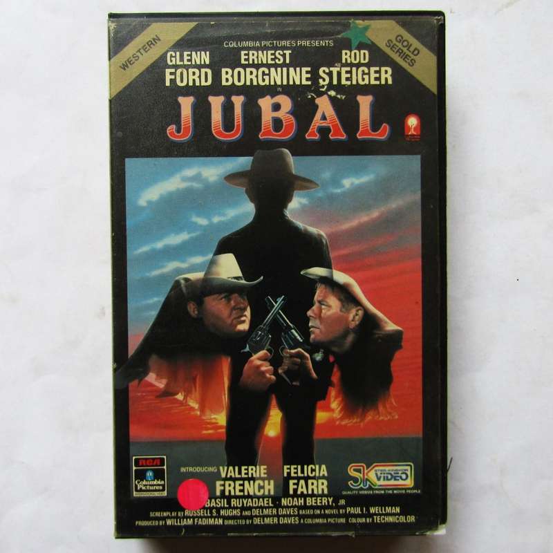 Jubal - Glenn Ford - Western Movie VHS Tape (1989)