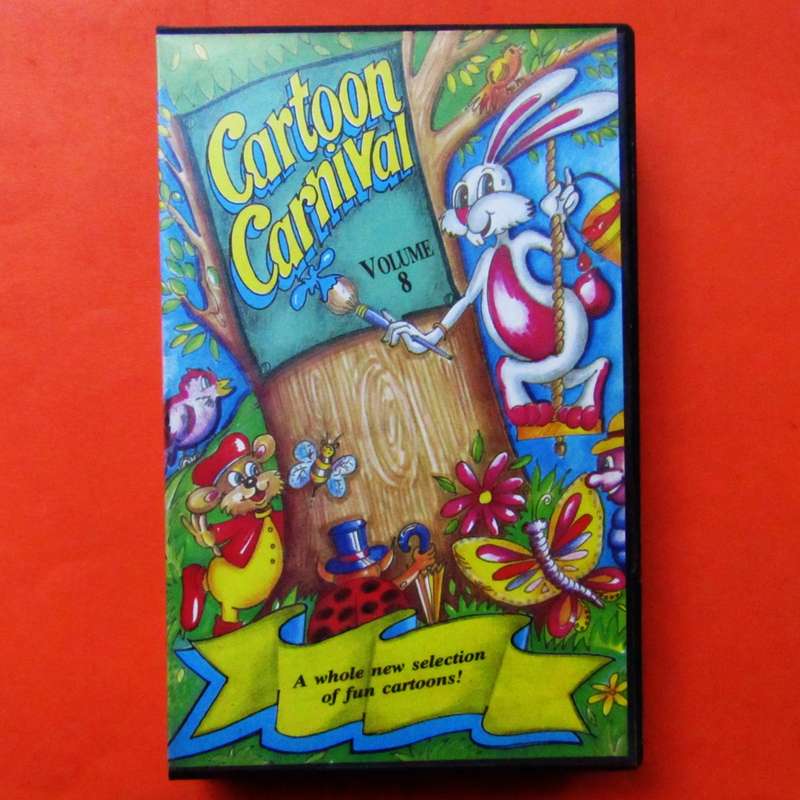 Cartoon Carnival - Volume 8 - VHS Video Tape (1992)