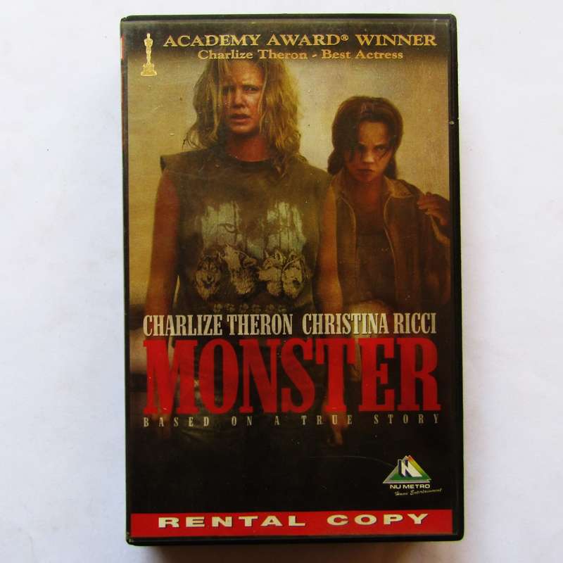 Monster - Charlize Theron - Movie VHS Tape (2004)