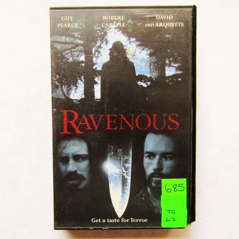 Ravenous - Horror Movie VHS Tape (1999)