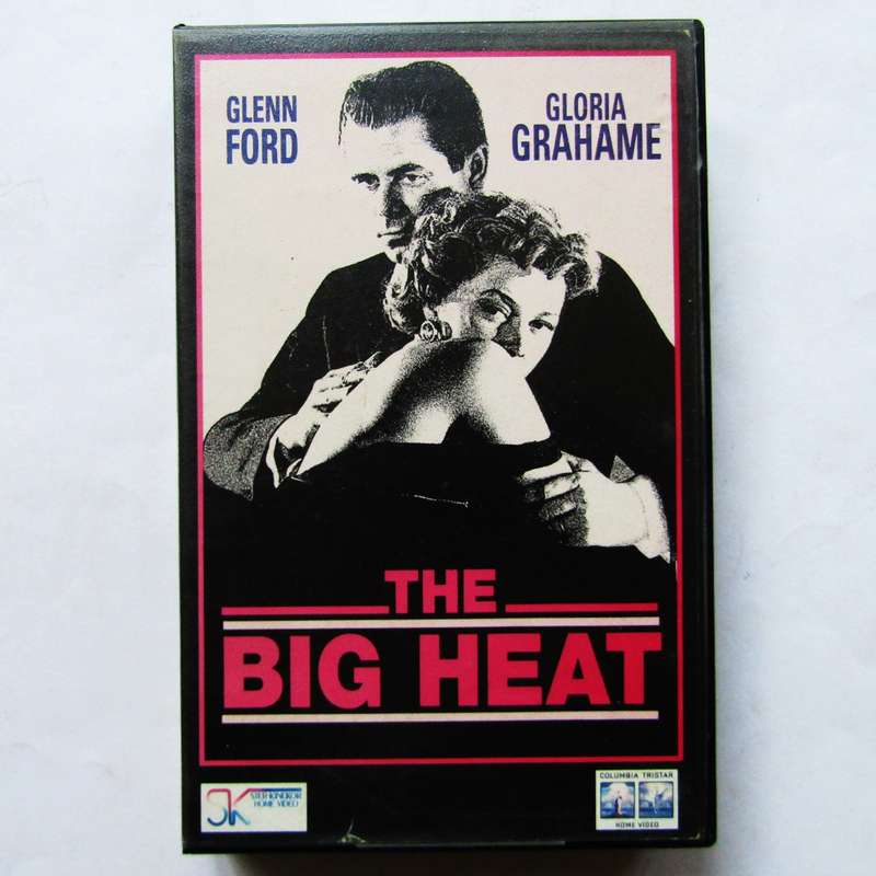 The Big Heat - Glenn Ford - Crime Movie VHS Tape (1994)