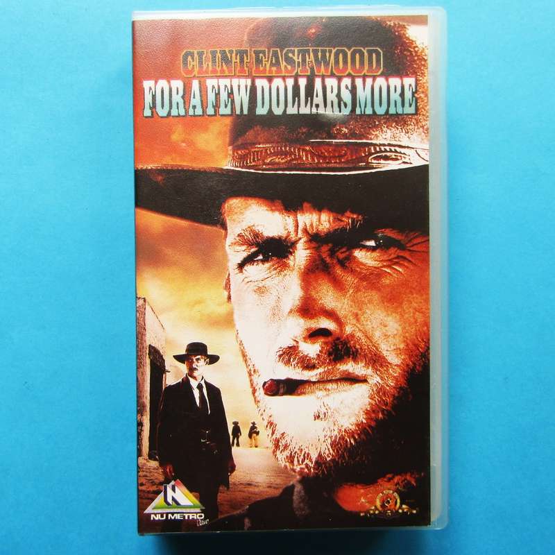 For a Few Dollars More - Clint Eastwood - Movie VHS Tape (1998)