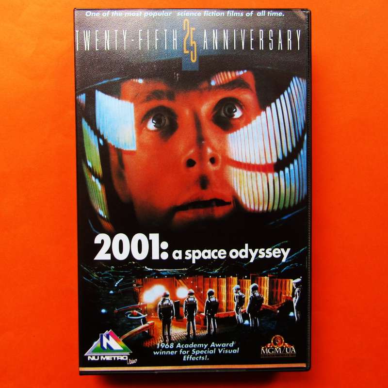 2001: A Space Odyssey - Movie VHS Tape (1993)