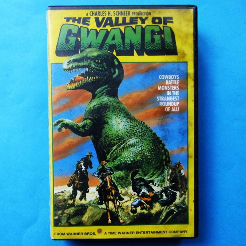 The Valley of Gwangi - Dinosaur Western Movie VHS Tape (1991)