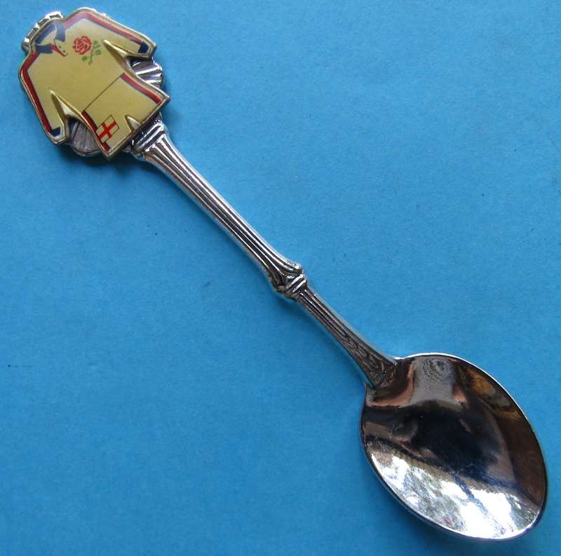 Old England Rugby Crested Spoon