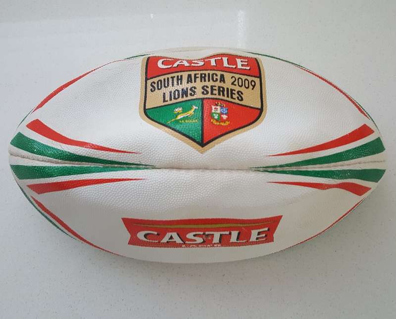 2009 Springboks vs British Lions Midi Size Rugby Ball