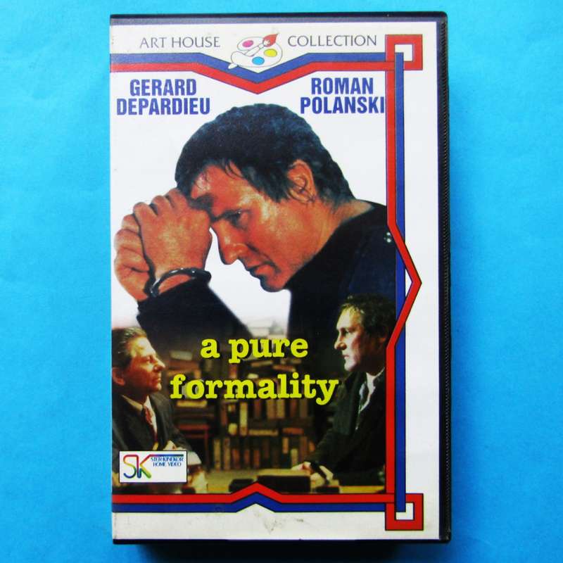 A Pure Formality - Movie VHS Tape (1994)