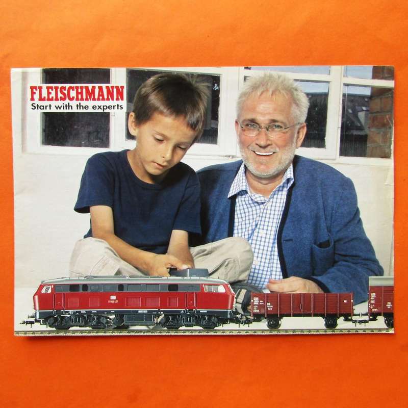 Old Fleischmann Model Railway Booklet