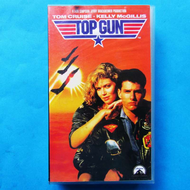 Top Gun - Tom Cruise - Movie VHS Tape