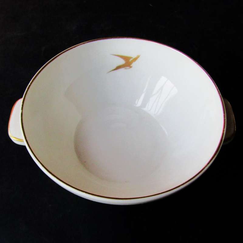 Old SAA Airways Flying Springbok Soup Bowl