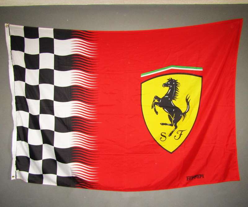 Large Ferrari Motorsport Flag