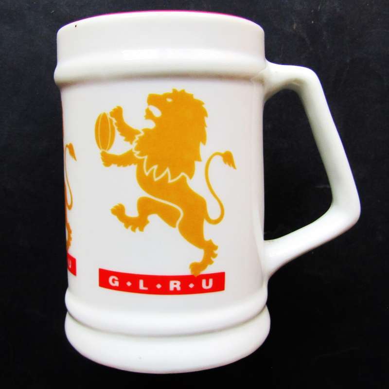 Old Golden Lions Rugby Beer Mug