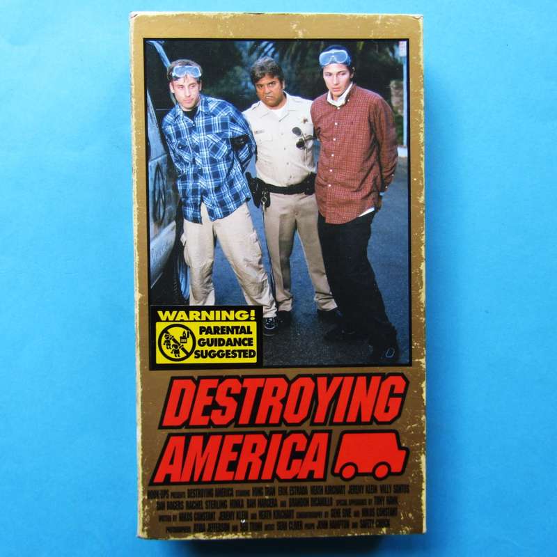 Destroying America - Hook Ups Skateboarding - VHS Video Tape (2000)