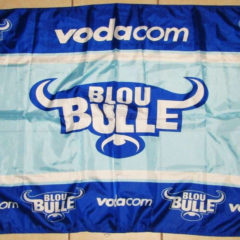 Large Blou Bulle Rugby Flag