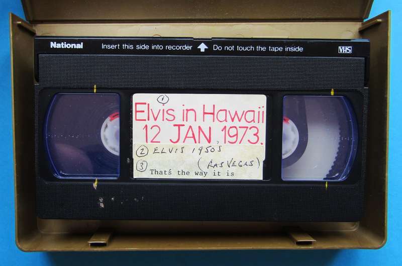 Elvis in Hawaii - VHS Video Tape (1981)