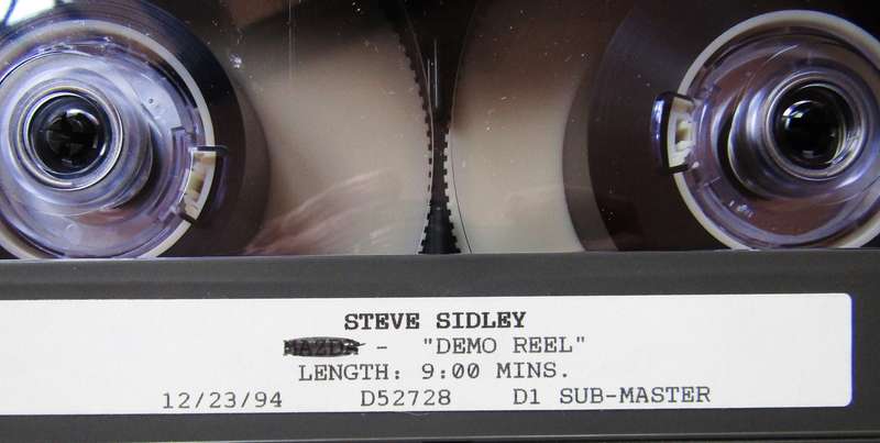 Large Sony D1M-12 19mm Video Cassette